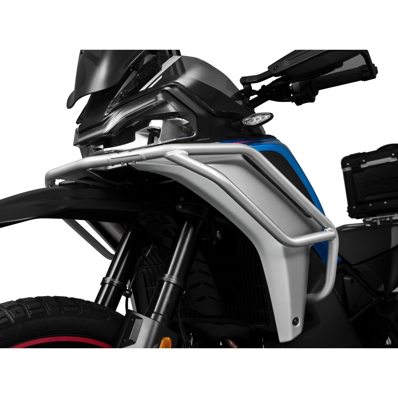 Övre stötbågar CFMOTO 1000 MT-X Silver - ÖREBRO MC SERVICE